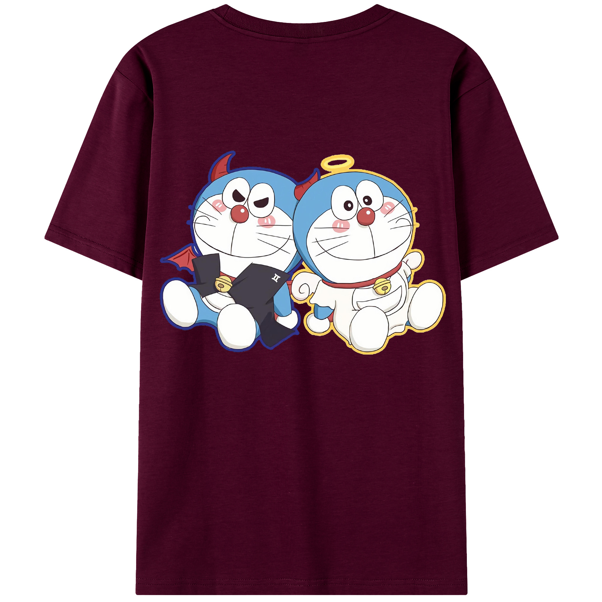 （画像用） ドラえもん Doraemon レディース半袖Tシャツ(バックプリント)